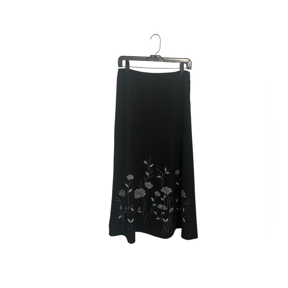 Dressbarn Black Maxi Skirt Sz 6